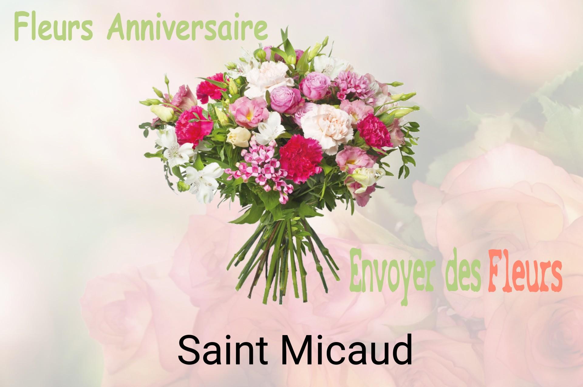 Bouquet de fleurs d’anniversaire livré à Saint-Micaud